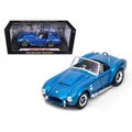 Shelby Collectibles Shelby Collectibles SC125 1966 Shelby Cobra Super Snake Blue 1-18 Diecast Model Car SC125